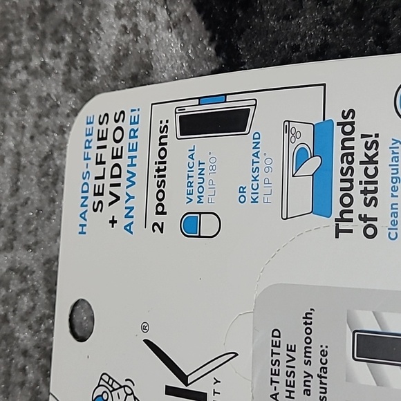 FLIPSTIK DEFY GRAVITY CELL PHONE GRAY STICK KICK STAND PRICE FIRM - Picture 9 of 10